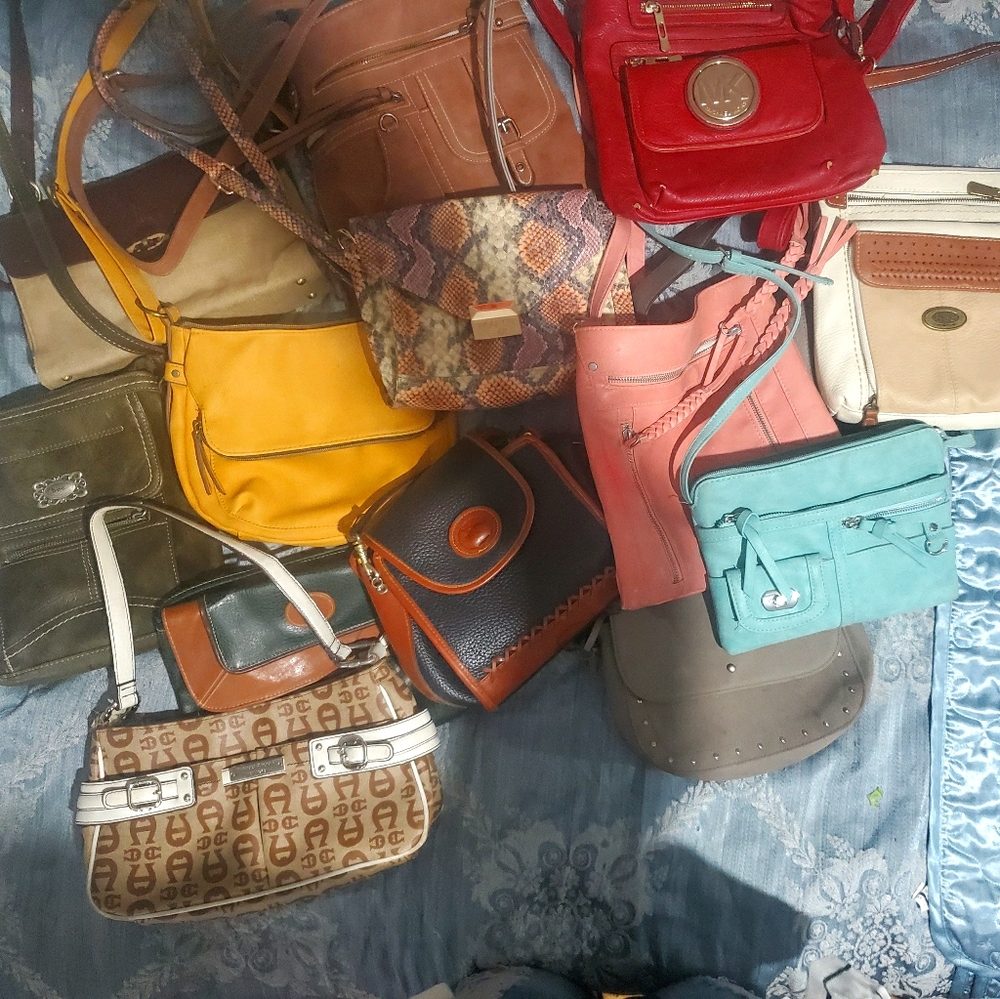 Lot of purses